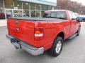 2004 Bright Red Ford F150 XLT SuperCab 4x4  photo #2