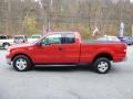 2004 Bright Red Ford F150 XLT SuperCab 4x4  photo #5