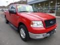 2004 Bright Red Ford F150 XLT SuperCab 4x4  photo #8