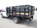 Summit White - Sierra 3500HD Regular Cab Stake Truck Photo No. 12