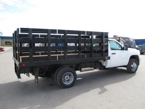 2014 GMC Sierra 3500HD Regular Cab Stake Truck Data, Info and Specs