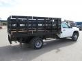 Summit White 2014 GMC Sierra 3500HD Regular Cab Stake Truck Exterior