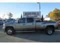 Mocha Steel Metallic - Silverado 3500HD LTZ Crew Cab 4x4 Dually Photo No. 4