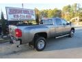 2012 Mocha Steel Metallic Chevrolet Silverado 3500HD LTZ Crew Cab 4x4 Dually  photo #9