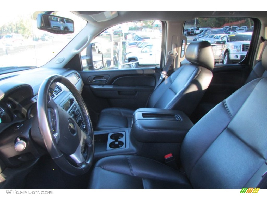 2012 Silverado 3500HD LTZ Crew Cab 4x4 Dually - Mocha Steel Metallic / Ebony photo #19