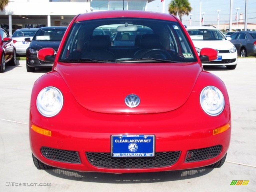 2009 New Beetle 2.5 Coupe - Salsa Red / Black photo #2