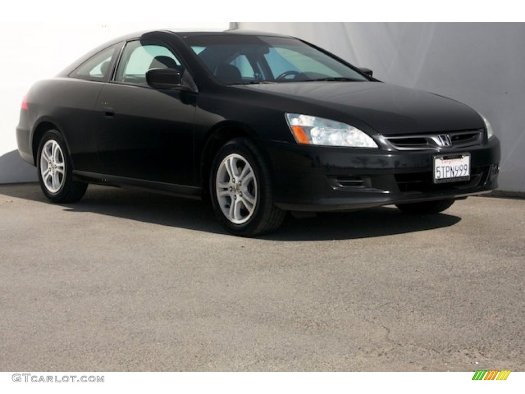 2006 Accord EX-L Coupe - Nighthawk Black Pearl / Black photo #1