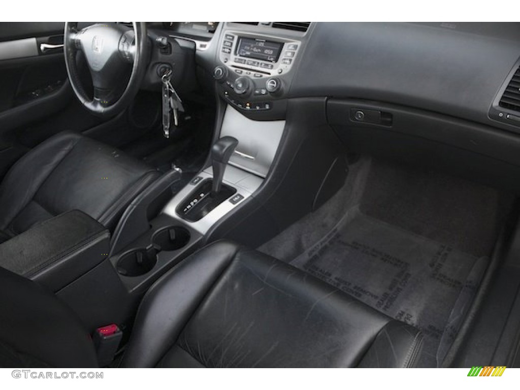 2006 Accord EX-L Coupe - Nighthawk Black Pearl / Black photo #16