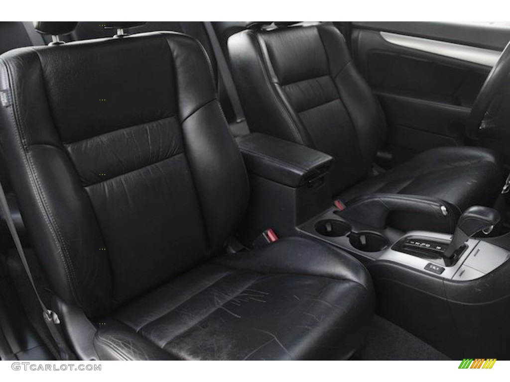 2006 Accord EX-L Coupe - Nighthawk Black Pearl / Black photo #18