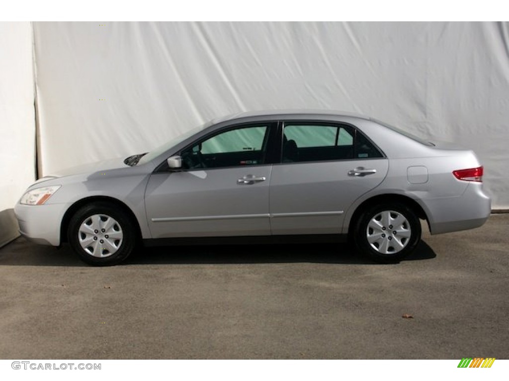 Satin Silver Metallic 2004 Honda Accord LX Sedan Exterior Photo #87820360