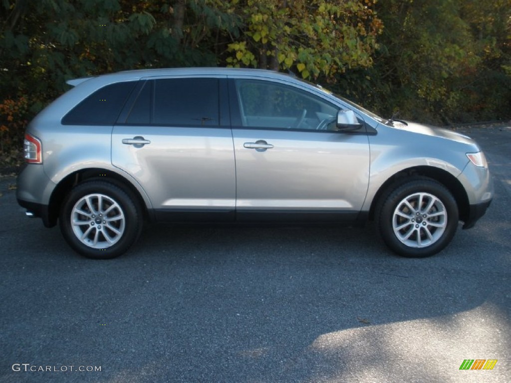 2007 Edge SEL Plus AWD - Pewter Metallic / Camel photo #2