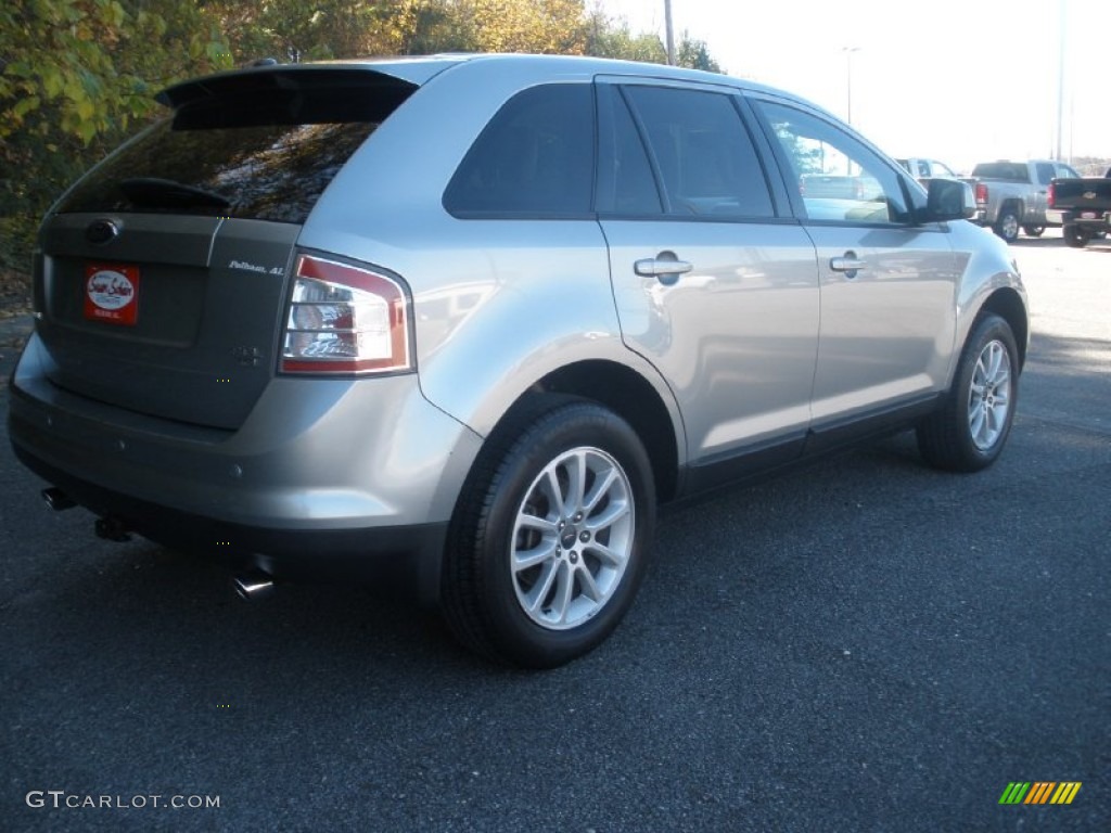 2007 Edge SEL Plus AWD - Pewter Metallic / Camel photo #7