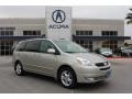 2004 Silver Shadow Pearl Toyota Sienna XLE  photo #1