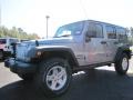 2014 Billet Silver Metallic Jeep Wrangler Unlimited Sport 4x4  photo #3