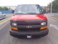 2013 Victory Red Chevrolet Express 1500 Cargo Van  photo #2