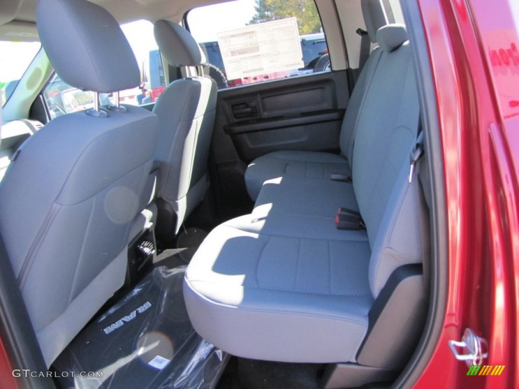 2014 1500 Express Crew Cab - Deep Cherry Red Crystal Pearl / Black/Diesel Gray photo #12