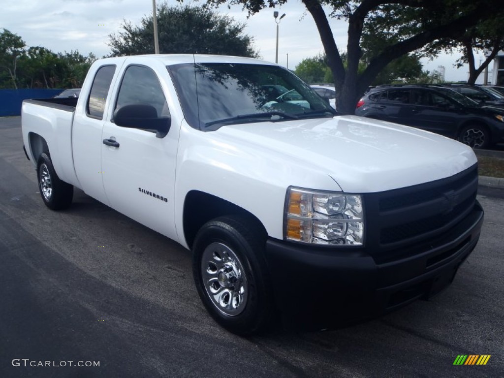 Summit White Chevrolet Silverado 1500