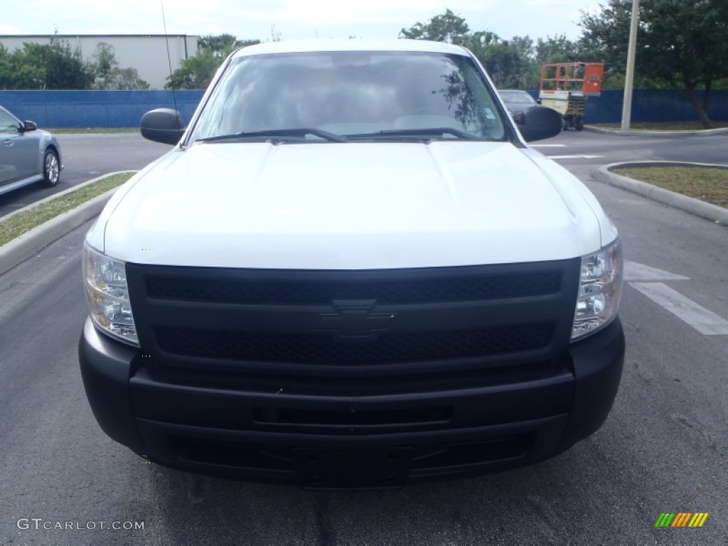 2011 Silverado 1500 Extended Cab - Summit White / Dark Titanium photo #2