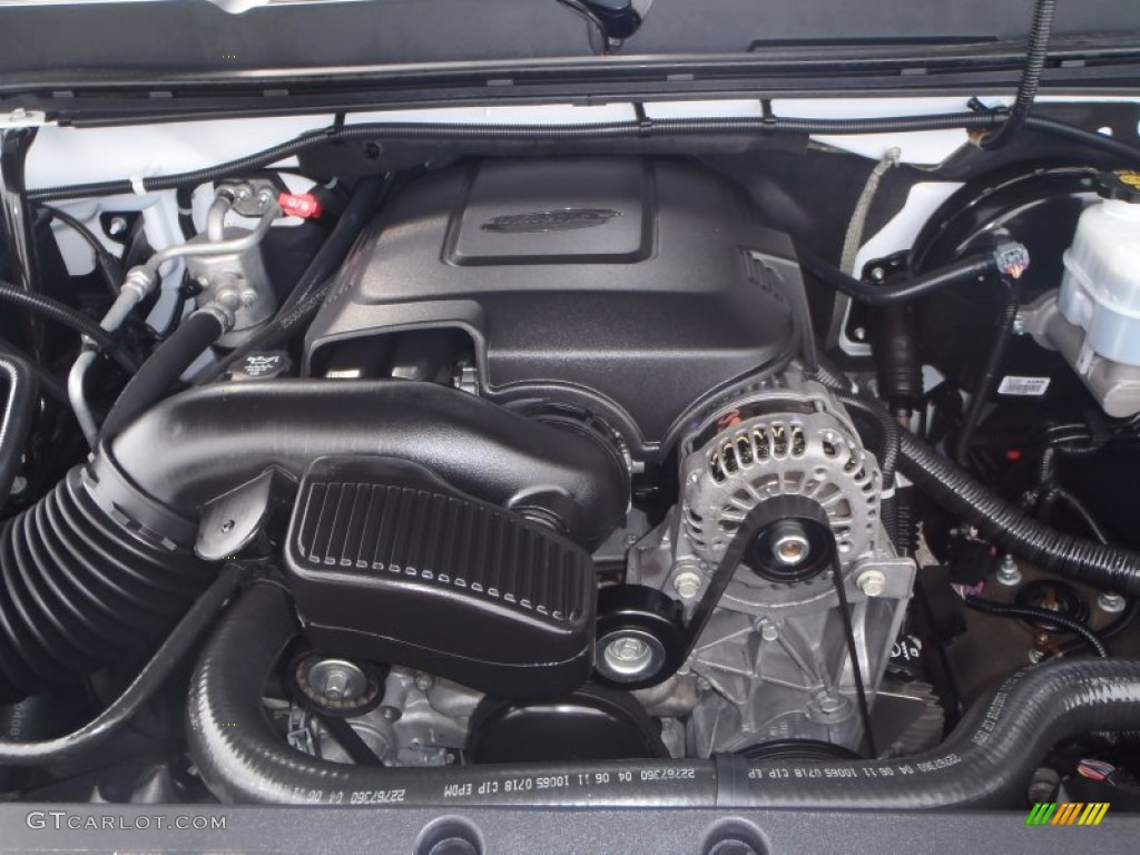 2011 Silverado 1500 Extended Cab - Summit White / Dark Titanium photo #9