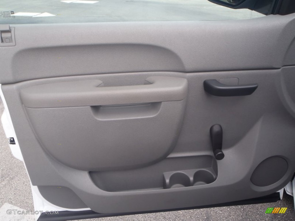 2011 Silverado 1500 Extended Cab - Summit White / Dark Titanium photo #10