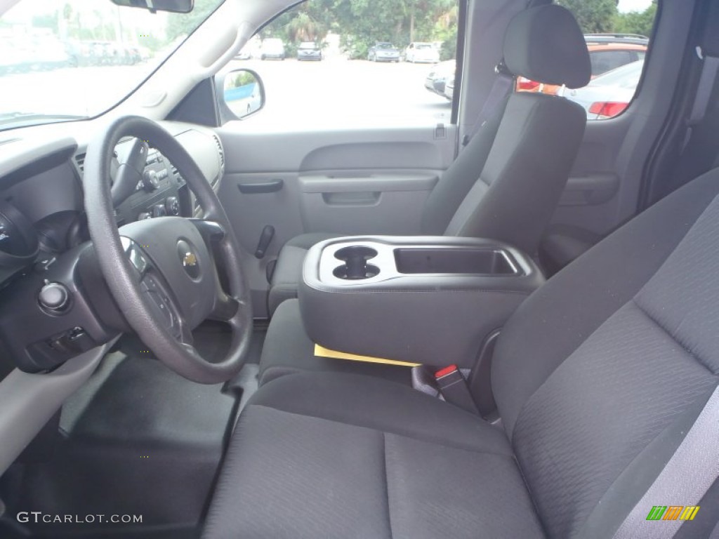 2011 Silverado 1500 Extended Cab - Summit White / Dark Titanium photo #12