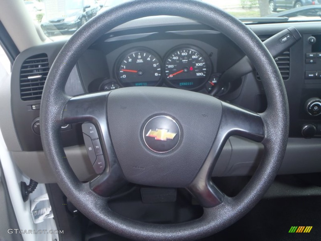 2011 Silverado 1500 Extended Cab - Summit White / Dark Titanium photo #14