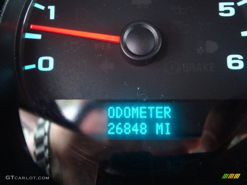 2011 Silverado 1500 Extended Cab - Summit White / Dark Titanium photo #15