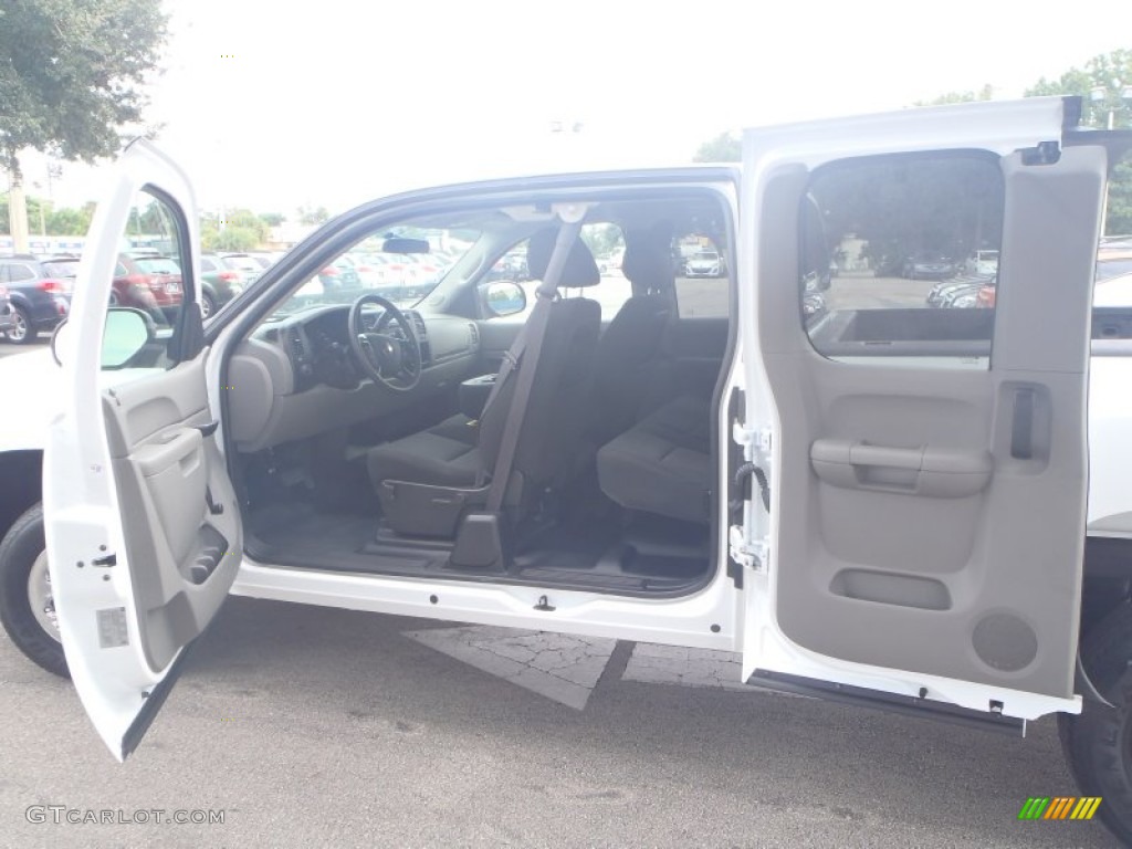 2011 Silverado 1500 Extended Cab - Summit White / Dark Titanium photo #19