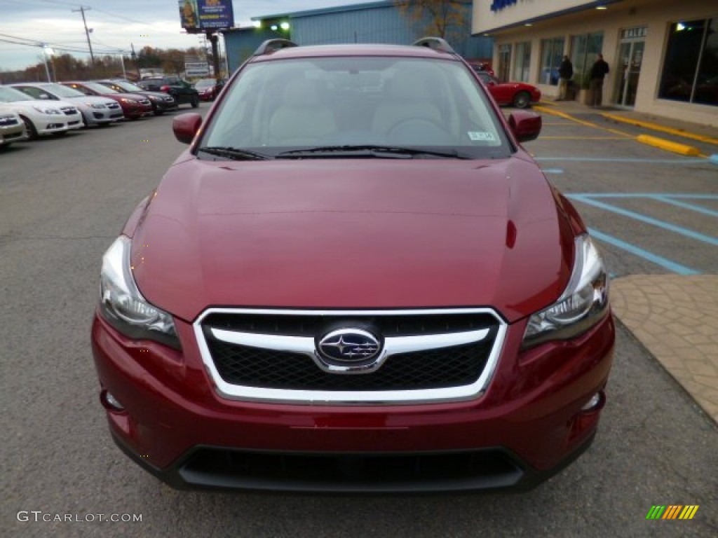 2014 XV Crosstrek 2.0i Limited - Venetian Red Pearl / Ivory photo #2