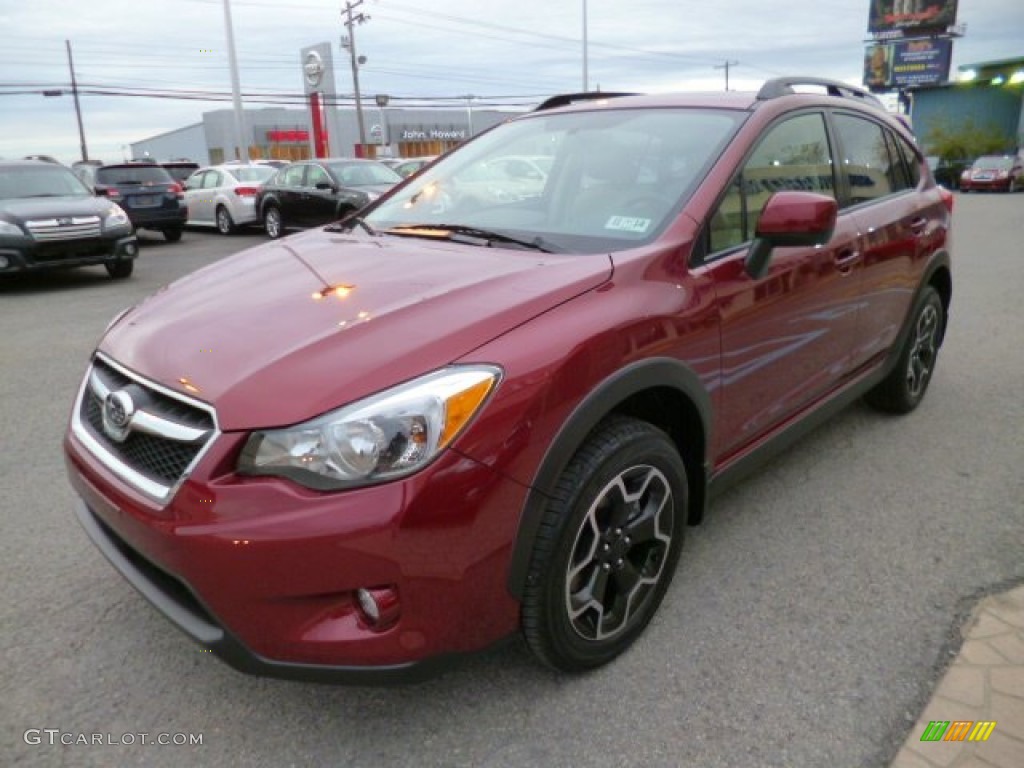 2014 XV Crosstrek 2.0i Limited - Venetian Red Pearl / Ivory photo #3