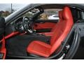 Coral Red Kansas Leather Interior Photo for 2009 BMW Z4 #87825293