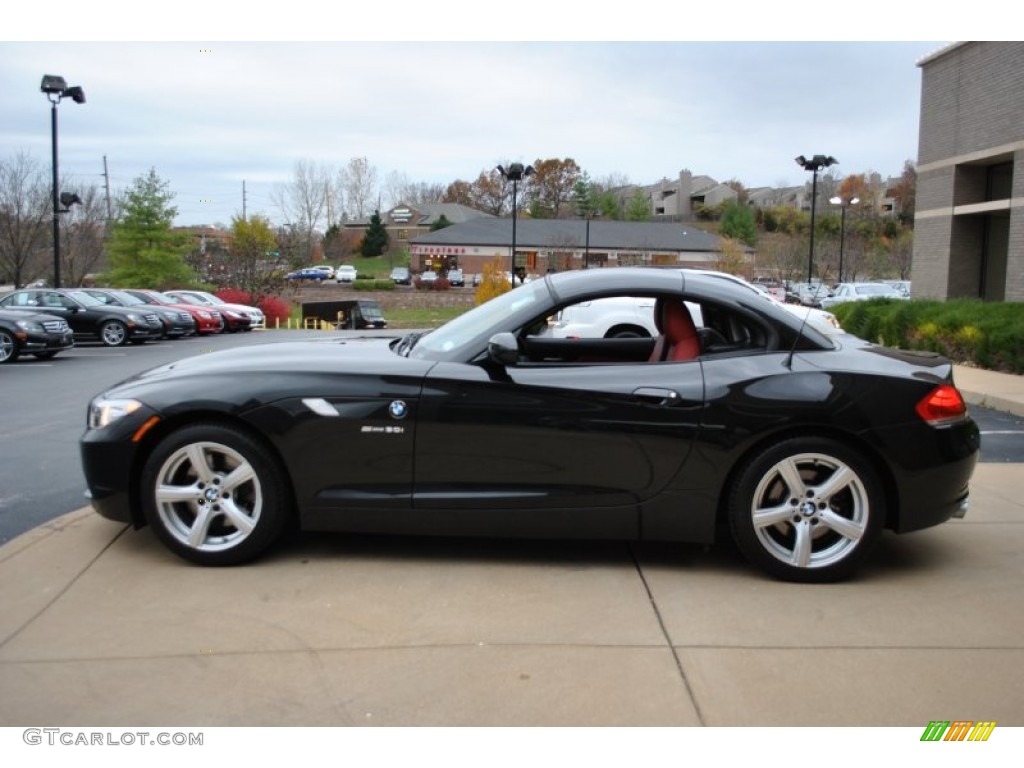 Jet Black 2009 BMW Z4 sDrive30i Roadster Exterior Photo #87825476