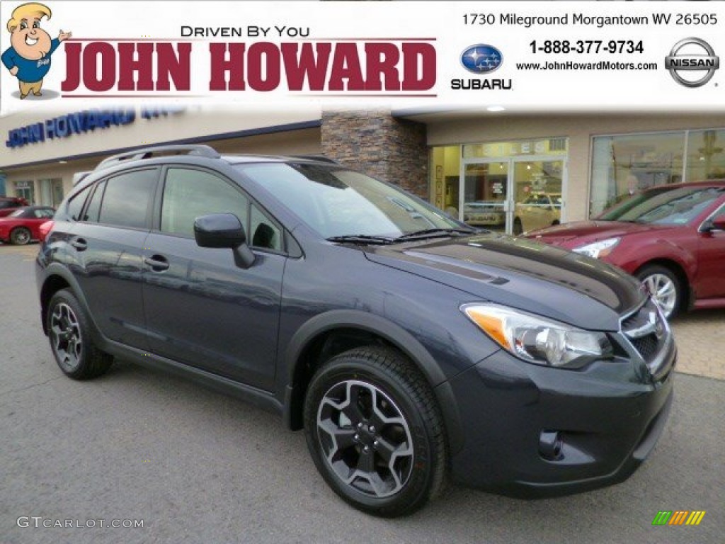 2014 XV Crosstrek 2.0i Limited - Dark Gray Metallic / Black photo #1