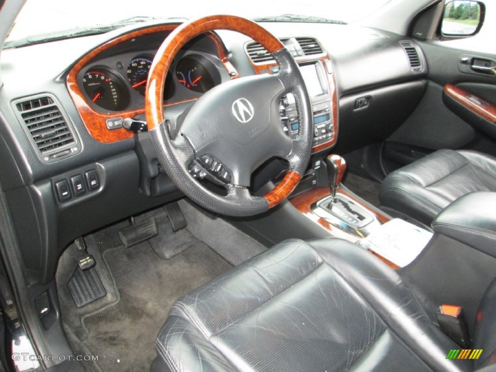 Ebony Interior 2005 Acura MDX Standard MDX Model Photo #87826661