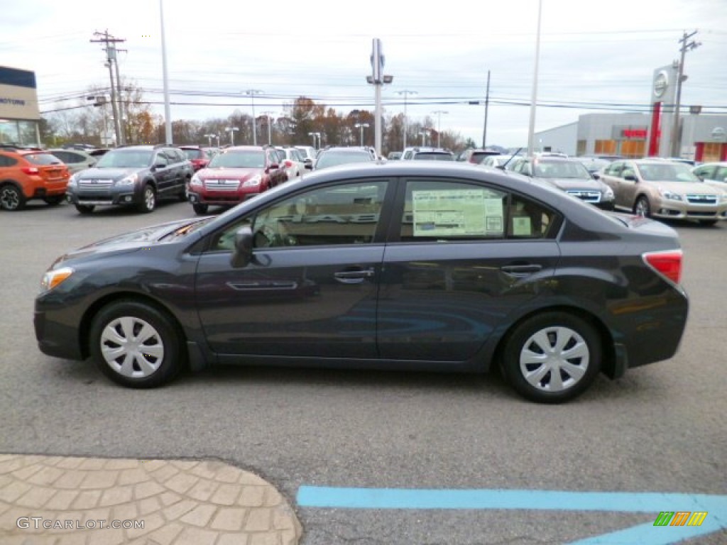 Dark Gray Metallic 2014 Subaru Impreza 2.0i 4 Door Exterior Photo #87827804