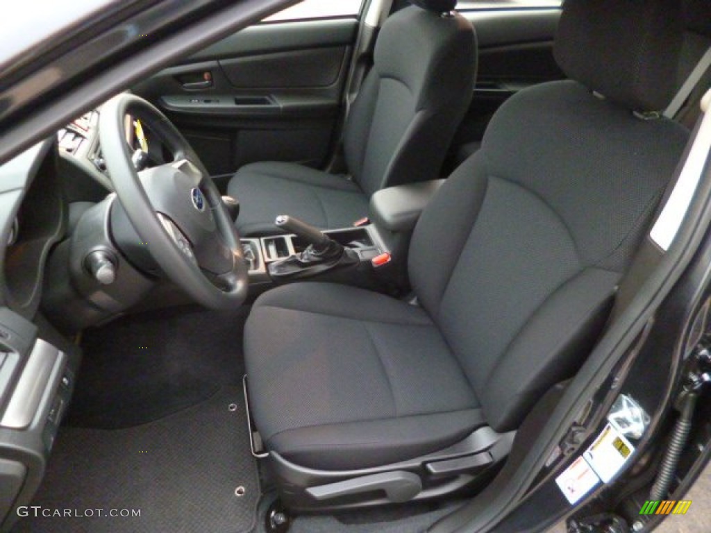2014 Subaru Impreza 2.0i 4 Door Front Seat Photo #87828047