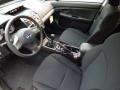 Black 2014 Subaru Impreza 2.0i 4 Door Interior Color