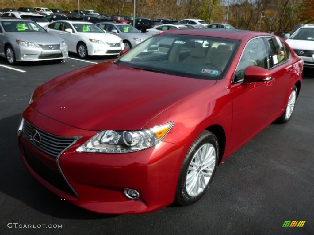 Matador Red Mica 2014 Lexus ES 350 Exterior Photo #87828212