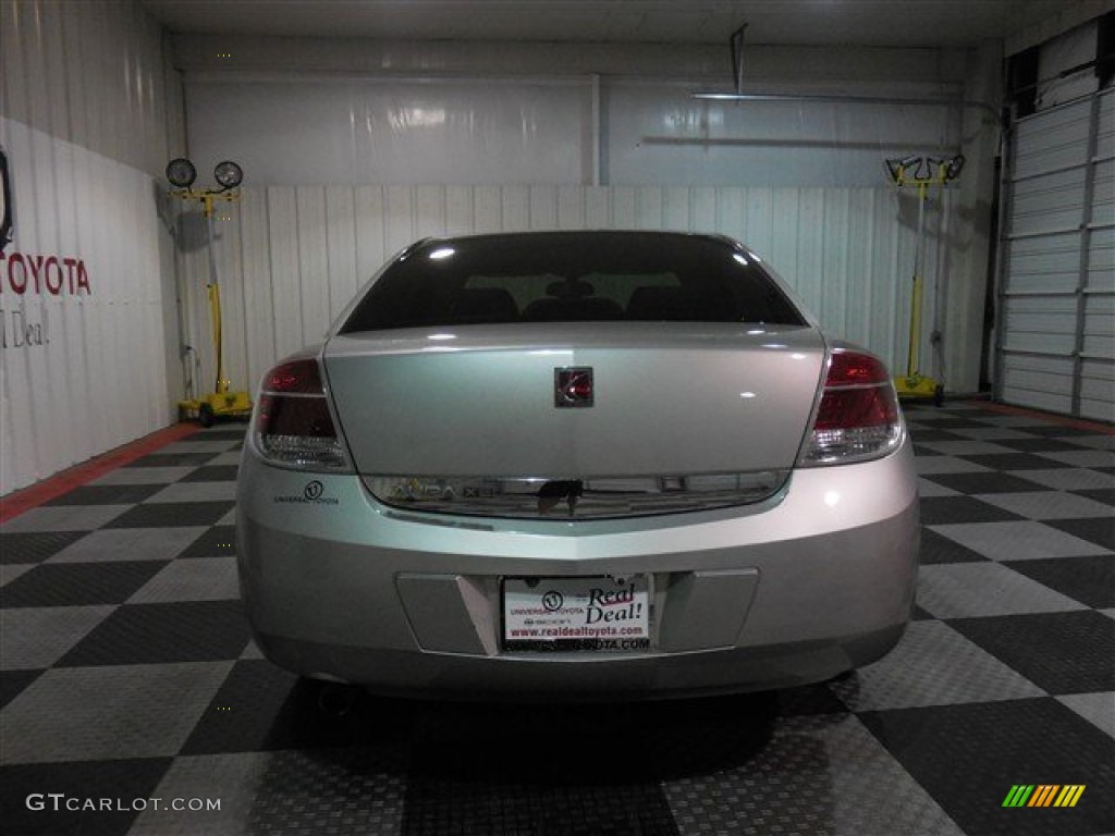 2007 Aura XE - Silver Pearl Metallic / Gray photo #6