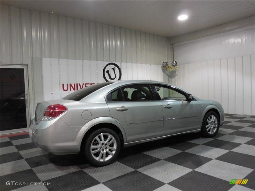 2007 Aura XE - Silver Pearl Metallic / Gray photo #7
