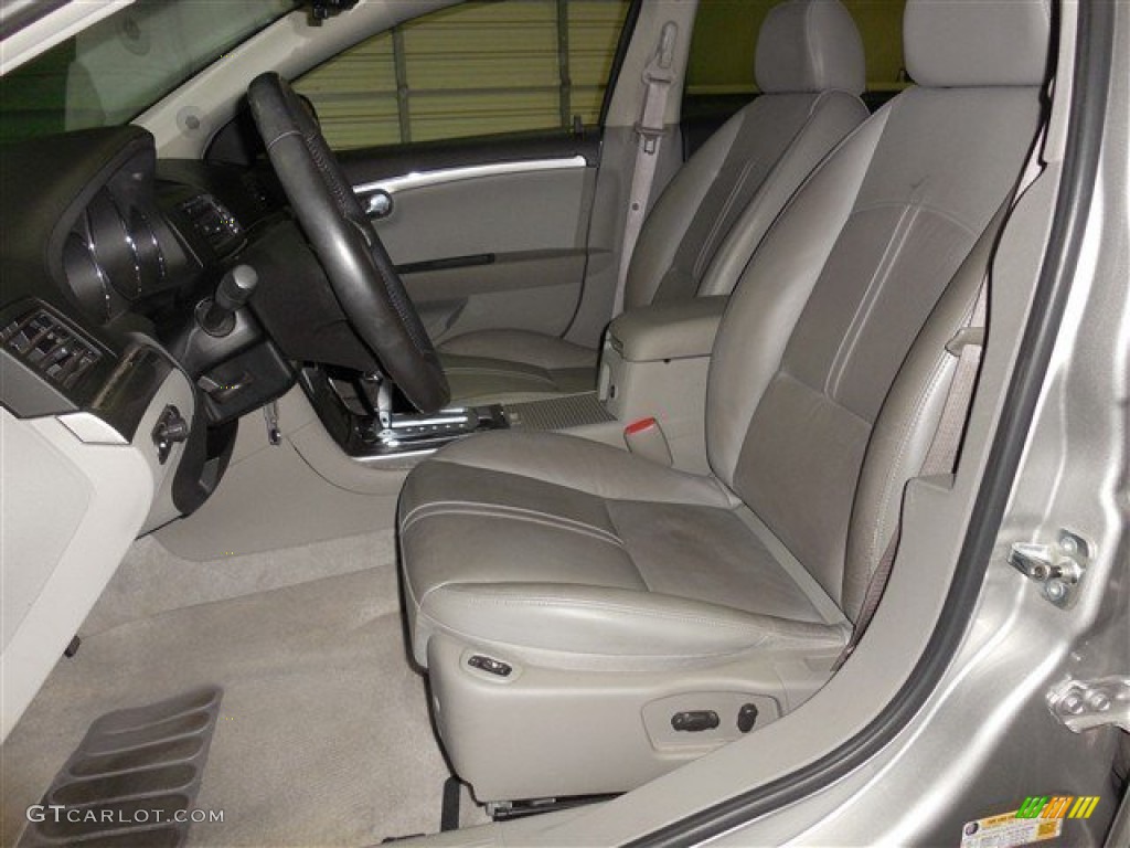 2007 Aura XE - Silver Pearl Metallic / Gray photo #11