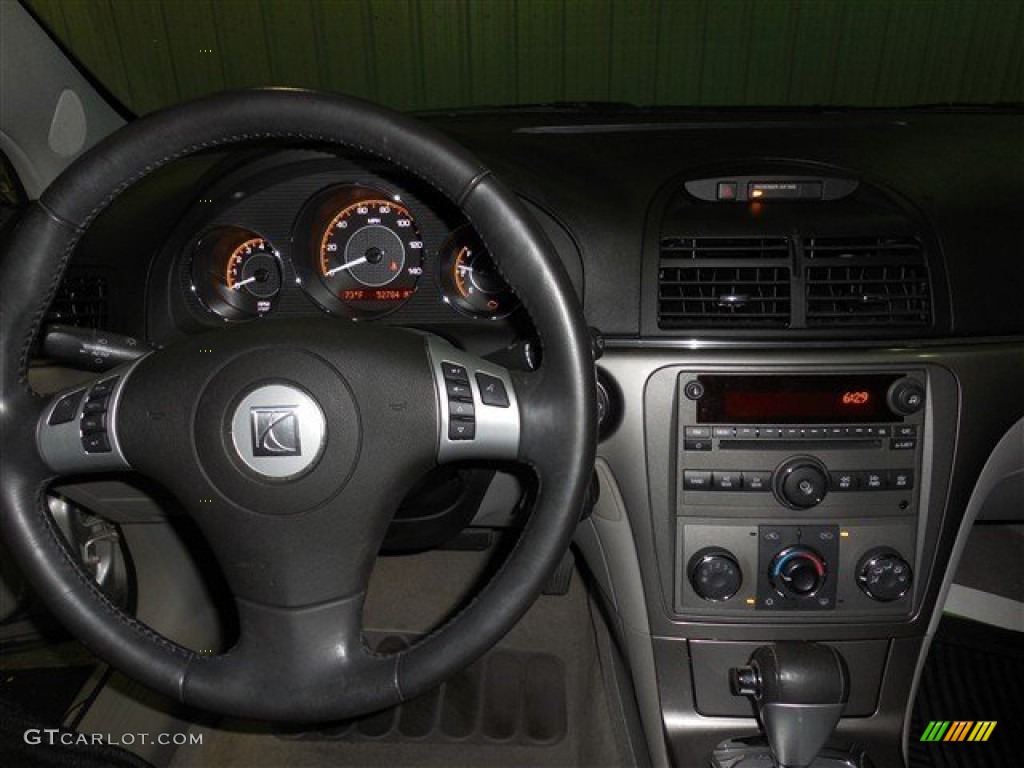 2007 Aura XE - Silver Pearl Metallic / Gray photo #13