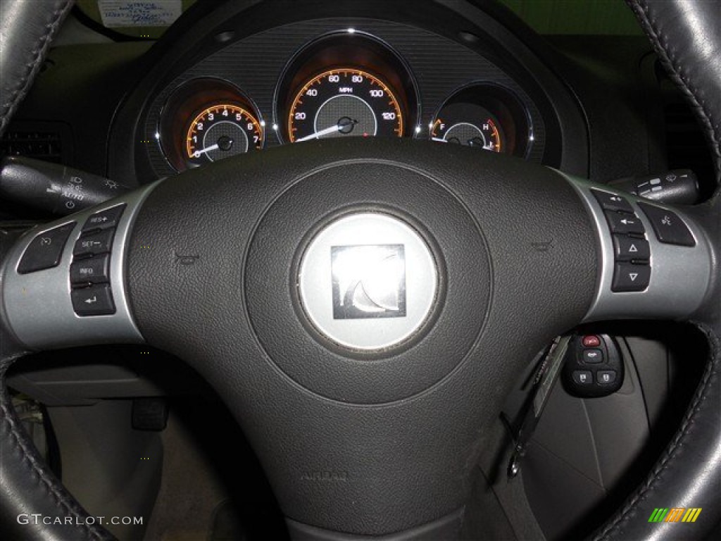 2007 Aura XE - Silver Pearl Metallic / Gray photo #15