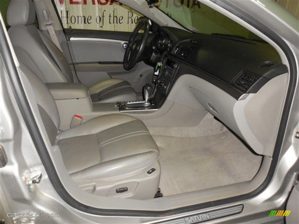 2007 Aura XE - Silver Pearl Metallic / Gray photo #16