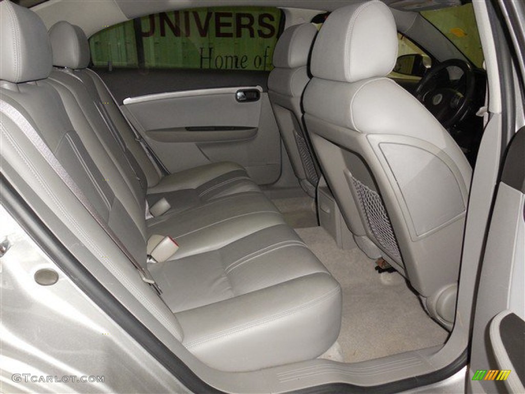 2007 Aura XE - Silver Pearl Metallic / Gray photo #18