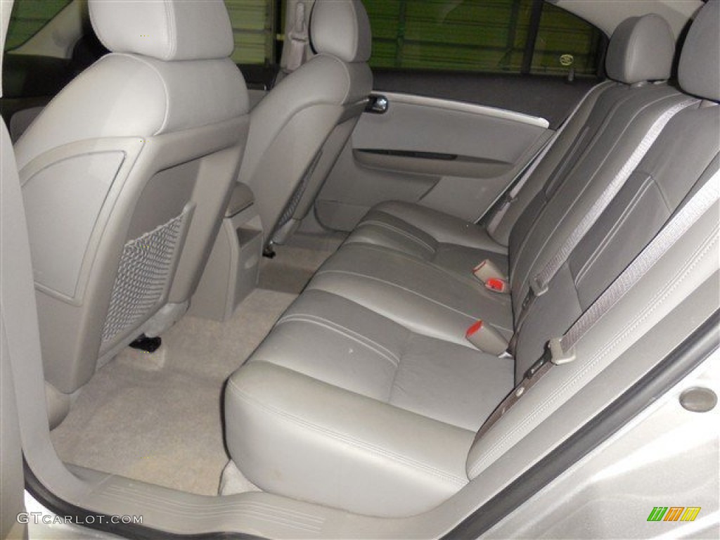 2007 Aura XE - Silver Pearl Metallic / Gray photo #19