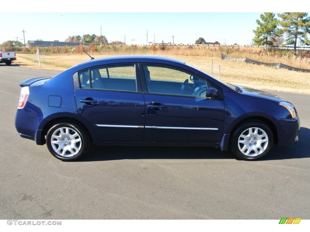 2012 Sentra 2.0 S - Blue Onyx / Charcoal photo #6