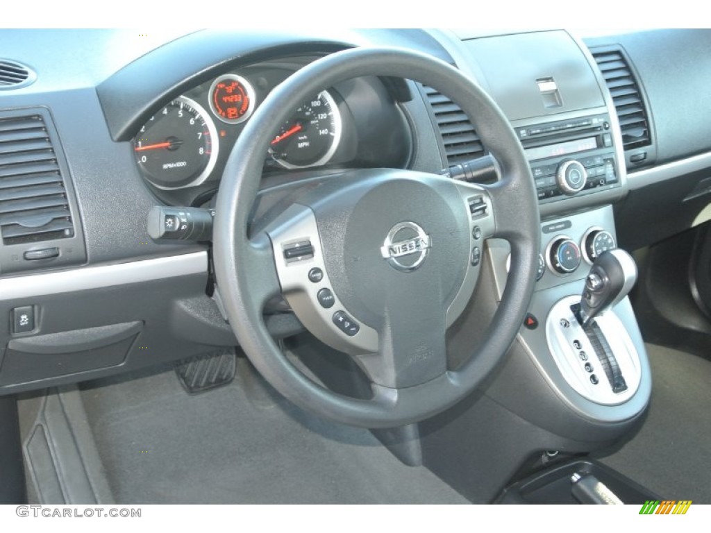 2012 Sentra 2.0 S - Blue Onyx / Charcoal photo #24