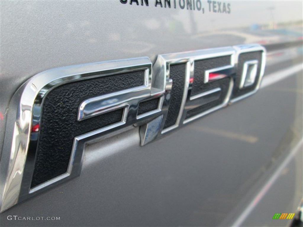 2010 F150 Lariat SuperCrew - Ingot Silver Metallic / Black photo #6