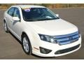 White Suede 2012 Ford Fusion SE V6
